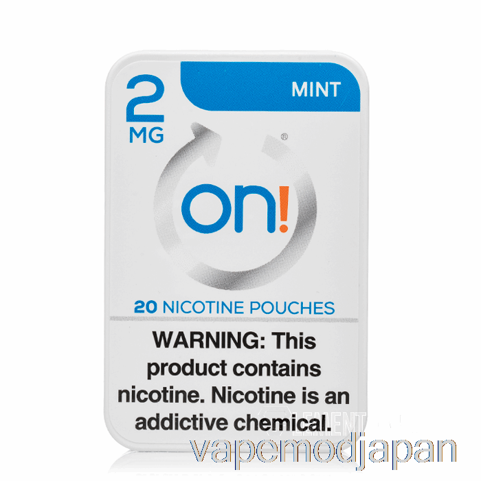 VAPEモッドオン！ニコチン パウチ - ミント 2mg